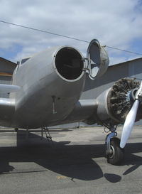N1108 @ SZP - 1939 Lockheed 12-A ELECTRA JUNIOR late production, two Pratt & Whitney R-985s 450 Hp each-no radar in this nose locker - by Doug Robertson