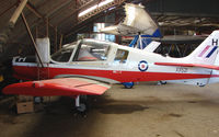 G-CBEH - Hangared at Enstone UK this Bulldog still wears its XX521 Serial and colours - by Terry Fletcher