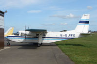 G-BJWO @ EGBT - The Buckinghamshire airfield at Turweston always has a good variety of aircraft movements - by Terry Fletcher