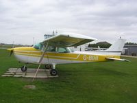 G-BIHI @ EGCL - Cessna 172 at Fenland airfield - by Simon Palmer