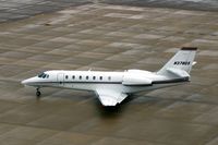 N378QS @ CID - Executive Jet 378 at Landmark taxiing to Runway 13 - by Glenn E. Chatfield