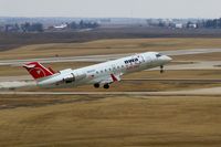 N824AY @ CID - Departing Runway 31 for DTW - by Glenn E. Chatfield