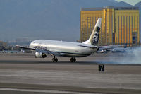 N319AS @ KLAS - Alaska Airlines / 2003 Boeing 737-990 - by Brad Campbell