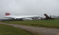 G-BOAC @ EGCC - Concorde now preserved at The Manchester Aviation Park - along with a replica made from wood - by Terry Fletcher