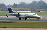 G-MOOO @ EGCC - Ocean Sky Lear 45 arrives at Manchester in april 2008 - by Terry Fletcher