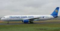 G-OMYJ @ EGCC - Formerly in My Travel livery - this A321 now sports the full Thomas Cook livery - by Terry Fletcher