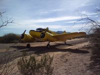 N59188 - Ed Newberg's Bamboo Bomber at Kirby Chambliss' ranch So. of Phoenix - by Dustin Newberg