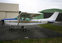 F-GNZC @ LFOX - At the maintenance area without right wing - by Shunn311