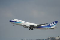 JA03KZ @ KLAX - Boeing 747-400F
