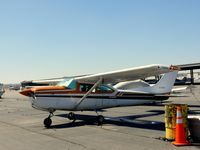 N739CB @ APA - parked at ramp Hotel - by Victor Agababov