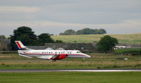 G-MAJG @ ABZ - Landing at Aberdeen Airport - by E Dodds