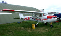 G-BCBX @ EGCB - Cessna F150L at Barton - by Terry Fletcher