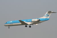 PH-OFP @ EBBR - arrival of flight KL1723 to rwy 25L - by Daniel Vanderauwera