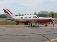 N87NF @ 19A - On the ramp at Jefferson, GA - by Bob Simmermon