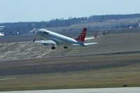 N608CZ @ CID - Compass departing runway 13, heading for MSP - by Glenn E. Chatfield