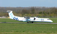 G-JECE @ EGHI - FLYBE Dash 8 at Southampton - by Terry Fletcher