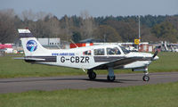 G-CBZR @ EGHH - Piper PA-28R-201 at Bournemouth - by Terry Fletcher