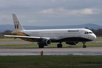 G-OZBF @ EGCC - Taken at Manchester Airport on a typical showery April day - by Steve Staunton