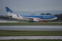 G-WWBB @ EGCC - Taken at Manchester Airport on a typical showery April day - by Steve Staunton