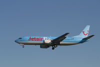 OO-JAM @ EBBR - flight JAF3833 is descending to rwy 25L - by Daniel Vanderauwera