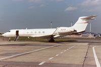 OE-IVY @ EBBR - parked on General Aviation apron (Abelag) - by Daniel Vanderauwera