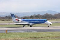 G-RJXA @ EGCC - Taken at Manchester Airport on a typical showery April day - by Steve Staunton