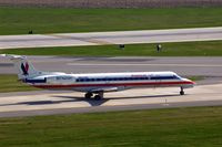 N824AE @ CID - Taxiing to Runway 9 for departure to ORD - by Glenn E. Chatfield