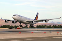 F-OHPK @ KLAS - Philippine Airlines / Airbus Industrie A340-313 - by Brad Campbell