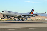 F-OHPK @ KLAS - Philippine Airlines / Airbus Industrie A340-313 - by Brad Campbell