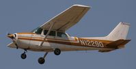 N12290 @ KSBA - N12290 Landing on runway 25 at KSBA - by Justin Kenny