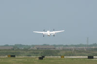 N690JK @ FTW - Taking off on runway 27 Meacham Field - by Zane Adams