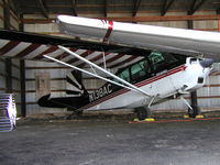 N138AC @ KFCM - Parked inside the hangars at Thunderbird. - by Mitch Sando