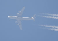 UNKNOWN - C5 Galaxy flying West over Columbine High School, Littleton Colorado - by Bluedharma