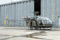 A64 @ EBLG - The Alouette II is endig its service live in Belgian Army service. - by Joop de Groot