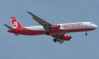 D-ALSC @ GCTS - Air Berlin A321 on Approach to Tenerife South - by Terry Fletcher