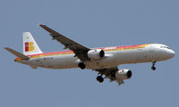 EC-IJN @ GCTS - Iberia A321 on the lunchtime arrival into Tenerife South from Madrid - by Terry Fletcher
