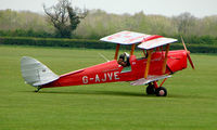 G-AJVE @ EGBK - Classic Tiger Moth at Sywell meet in May 2008 - by Terry Fletcher