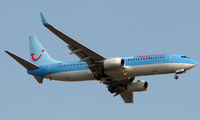 D-AHFN @ GCTS - TUI B737 on approach to Tenerife South - by Terry Fletcher