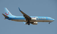 D-AHFE @ GCTS - TUI B737 on approach to Tenerife South - by Terry Fletcher