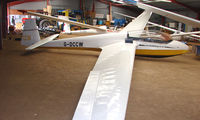 G-DCCW - A recent addition to the British Register at Needwood Forest Gliding Centre - by Terry Fletcher