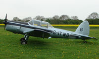 G-ITWB - DHC1 Chipmunk at Spanhoe - by Terry Fletcher