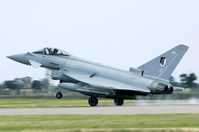 ZJ930 @ EGXC - Nice to see this former Tornado squadron fly the Typhoon in full colours. - by Joop de Groot