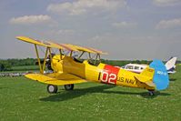 G-AZLE @ EGHP - Previous ID: CF-XRD - Registration Mark Exemption: US Navy Code: 102 Serial: 1102  - by Clive Glaister