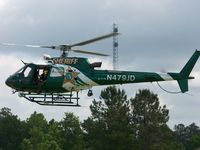 N479JD - Landing after a hoist demonstration at the Santa Fe Community College in Gainesville. - by George A.Arana