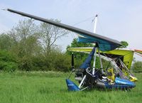 G-CCFL - Quik microlight at Weston Underwood - by Simon Palmer