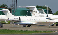 N70CR @ EGGW - Challenger 300 at Luton - by Terry Fletcher