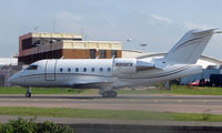 N900FN @ EGGW - Challenger taxying in at Luton - by Terry Fletcher