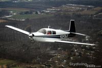 N3436X @ 7B9 - Flying in formation with 36X - by Dave G