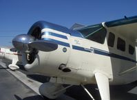 N4638N @ SZP - 1944 Howard DGA-15P P & W R985-AN Wasp Junior 450 Hp The Dickenson's 'White Bear', Originally built as US Navy NH-1 'Nightingale' navigation trainer, cowl - by Doug Robertson