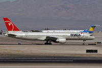 N556NW @ KLAS - Northwest Airlines / 2002 Boeing 757-251 - by Brad Campbell